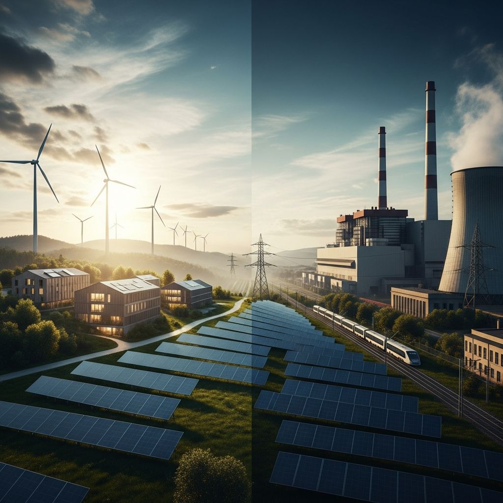 Finansowanie transformacji energetycznej: Spór o przyszłość Europy Środkowej