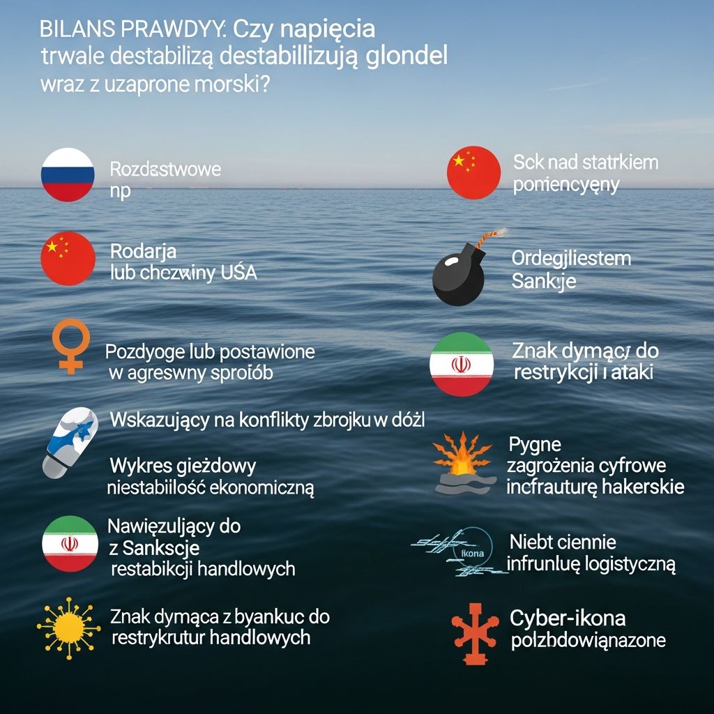 BILANS PRAWDY: Czy napięcia geopolityczne trwale destabilizują globalny handel morski?